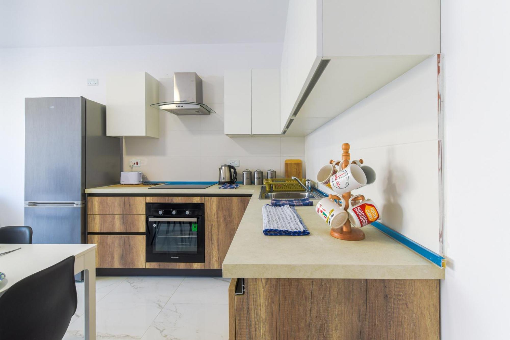 Spacious Brand New Apartment 3 Bdr 2Bth Bugibba Сент-Полс-Бей Экстерьер фото
